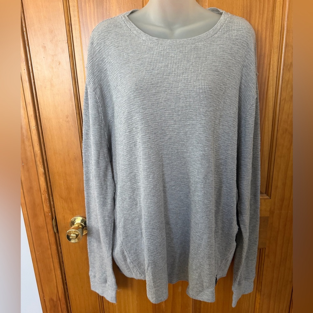 Lucky Brand Gray Knit Pullover
